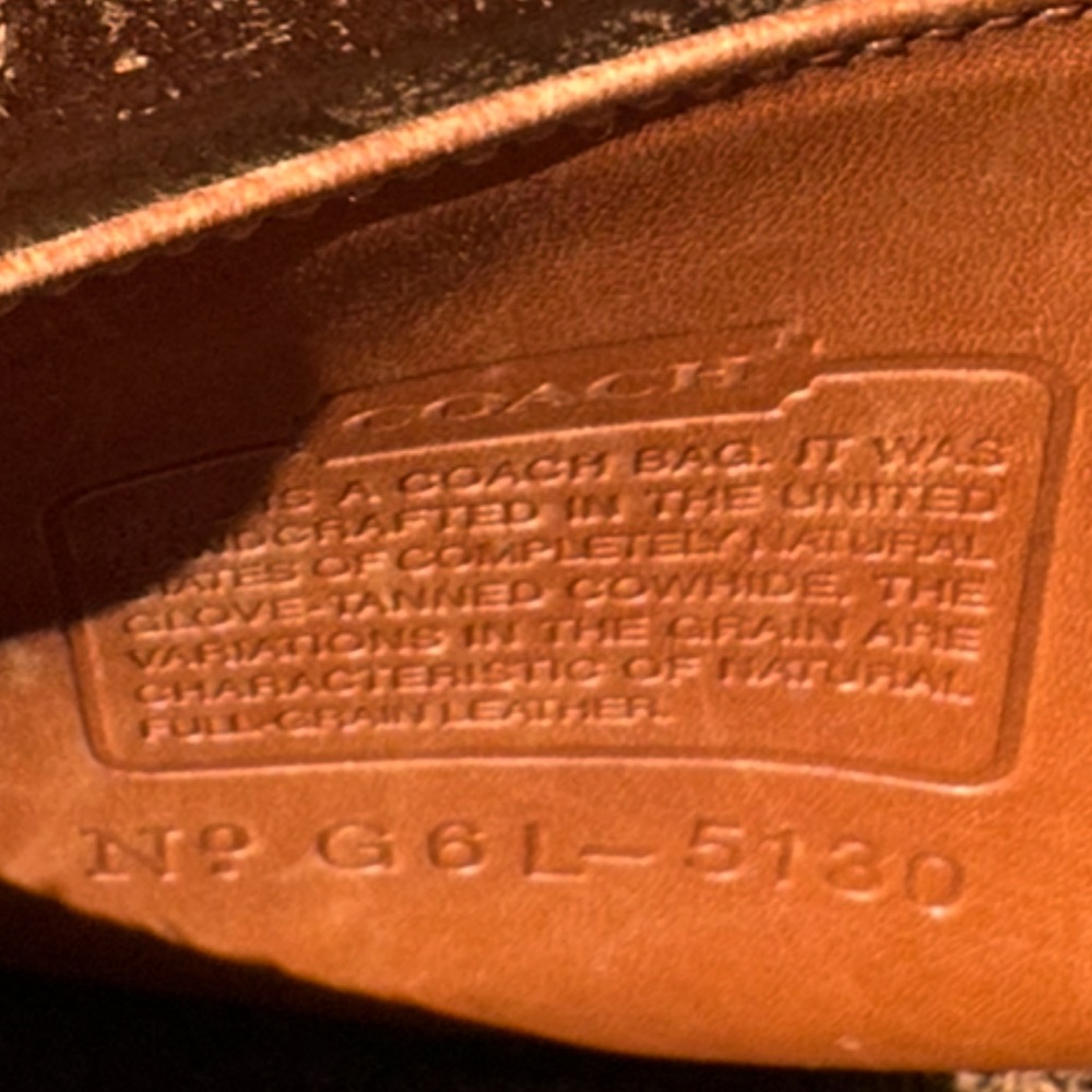 Coach vintage, pristine, most popular bag ever, Messenger bag. Gorgeous - Picture 4 of 9